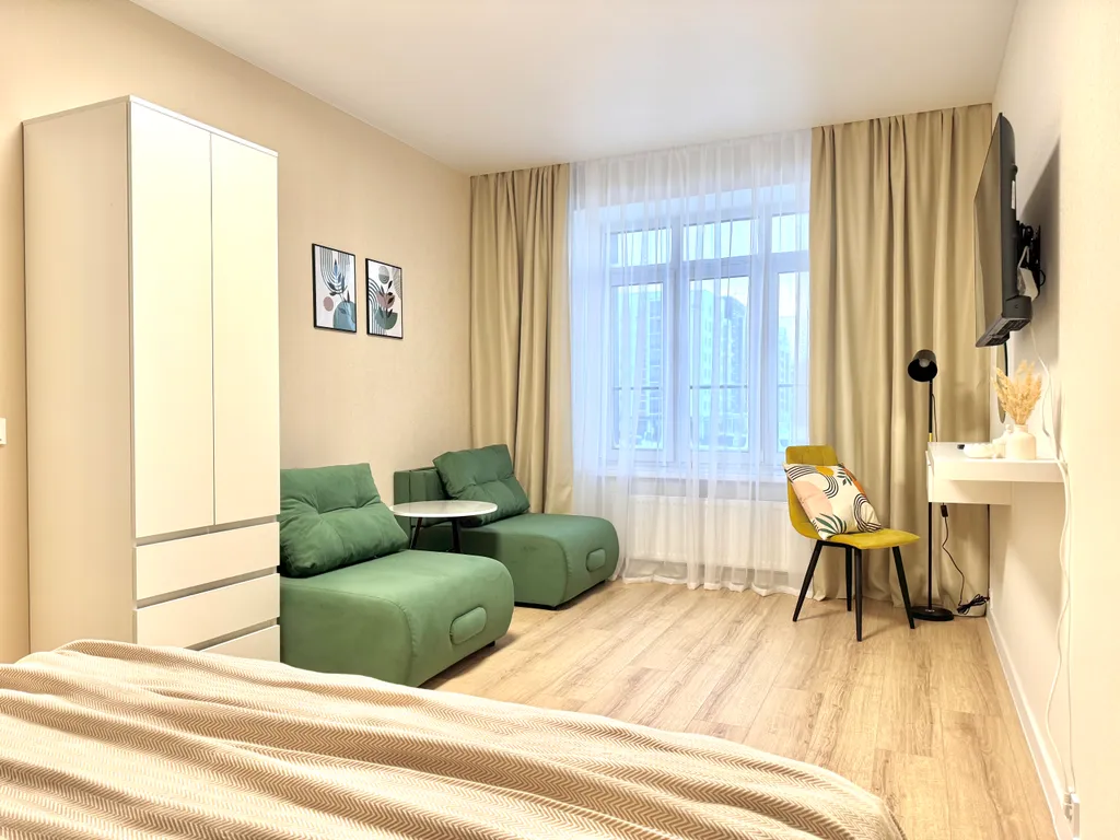 Уютная квартира в жк Камаполис, в районе жд вокзала Пермь 2