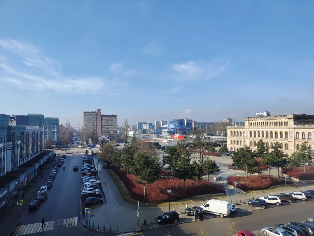 Квартира Уютная квартира в центре с красивым видом на фонтан и Биржевой сквер — Калининград
