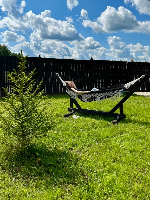 Стильный дом с чаном