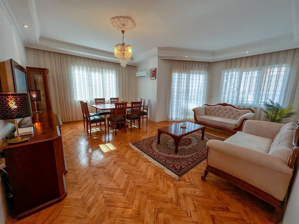 Квартира Аланья, пляж Клеопатра - 7 минут! 120 кв. метров, 4 комнаты. — аренда посуточно в Аланья