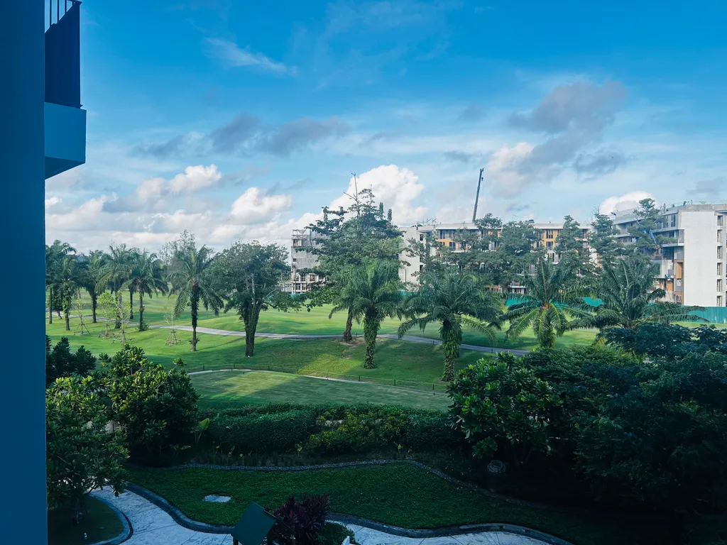 Sky park golf view