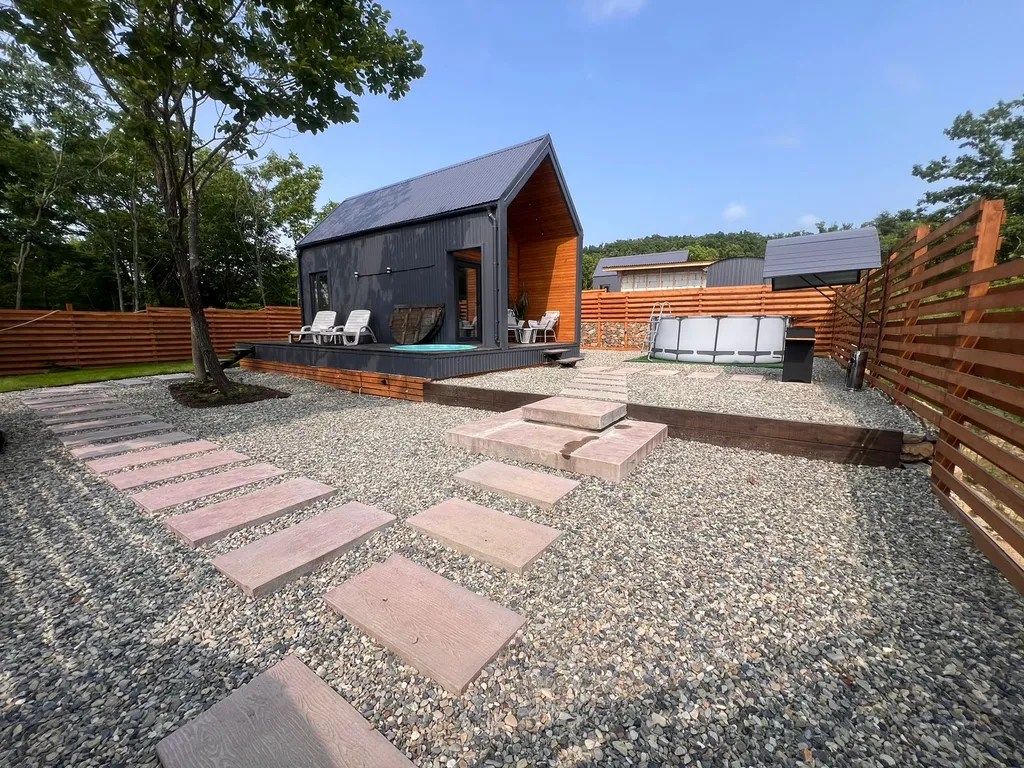 4х местный барн с чаном и бассейном в Артеме