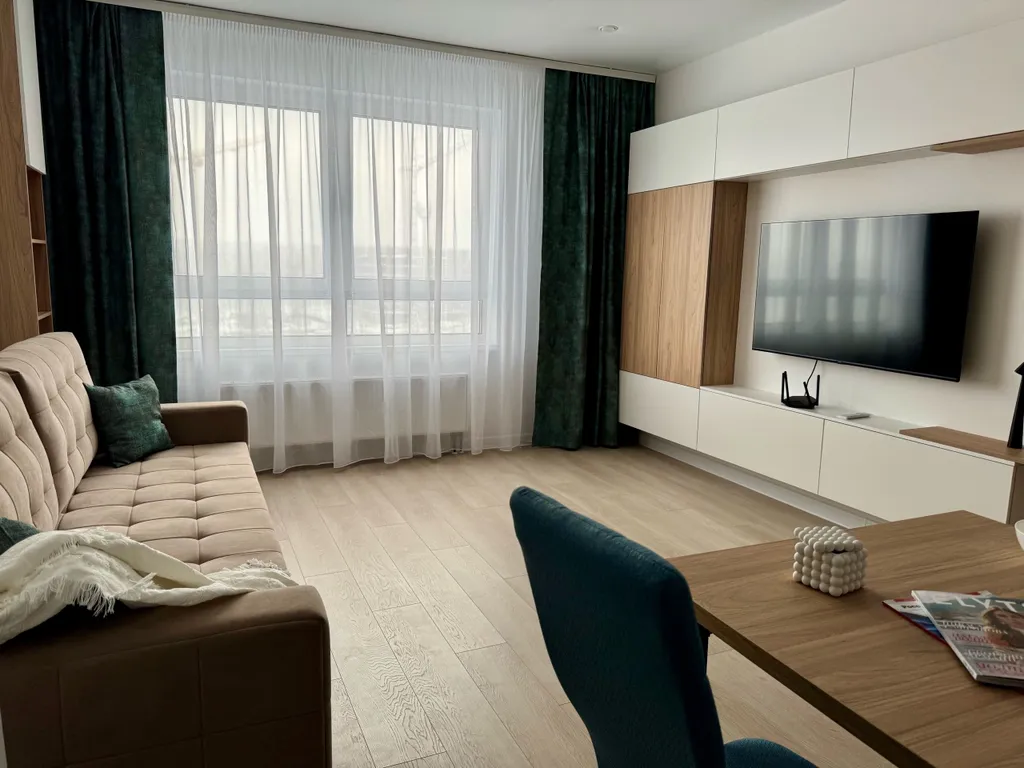 Квартира для 4 гостей рядом с М5