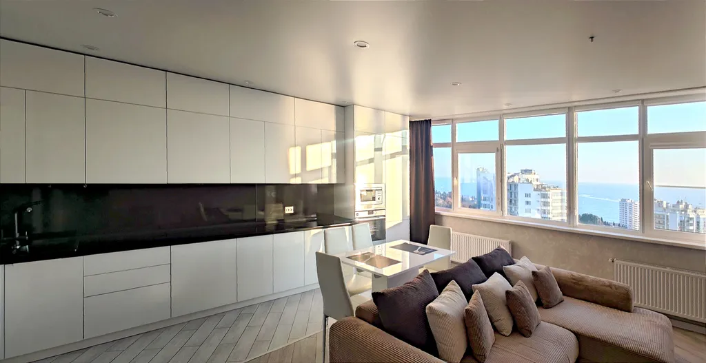 Квартира Стильные апартаменты с видом на море — аренда посуточно в Сочи