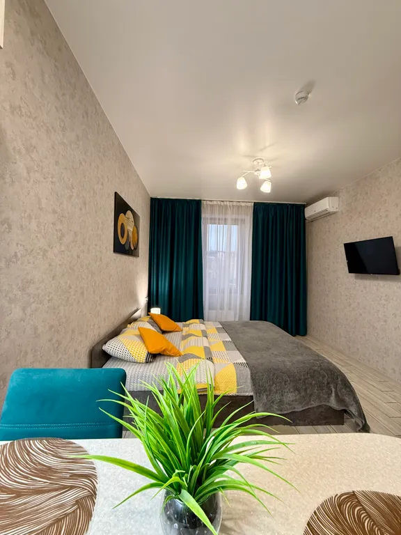 Уютная новая студия, все необходимое для проживания