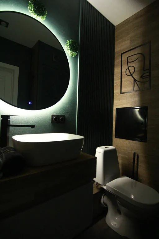 Стильная студия с панорамным видом