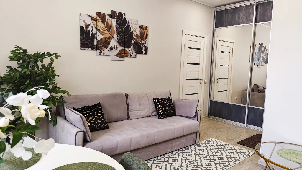 Новый апартамент с балконом и волшебной панорамой гор. Живите в сказке