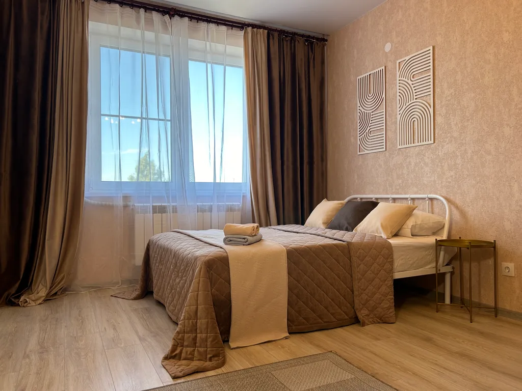 Классная квартира с паркингом в пешей доступности от больницы РЖД