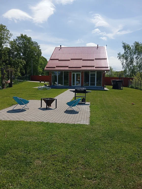 Дом 148m2 — чан, кухня, зона для барбекю