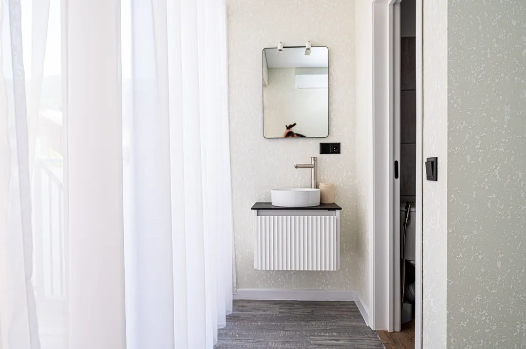 Квартира Квартира Четырехместный Люкс1 с террасой,двором и мангальной зоной — Дюрсо