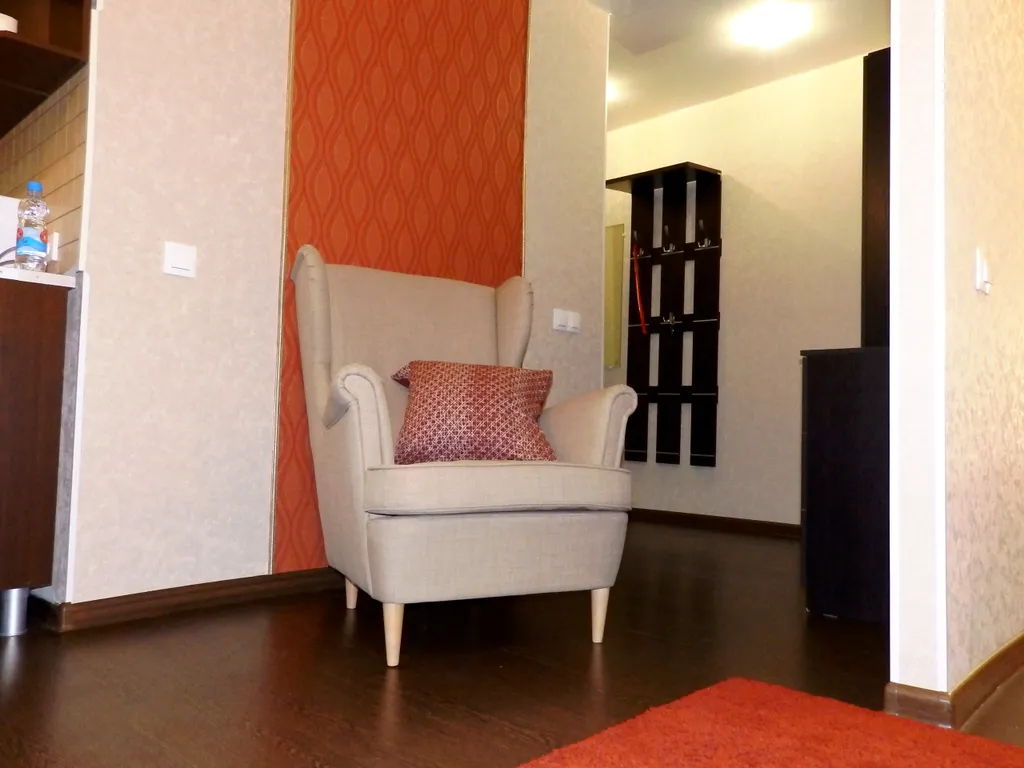 Уютная студия с балконом, кондиционером