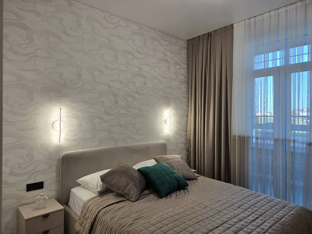 Уютная двухуровневая квартира на Берегу моря