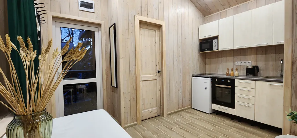 Коттедж Sasha gesh - уютный барнхаус в лесу — Шерегеш