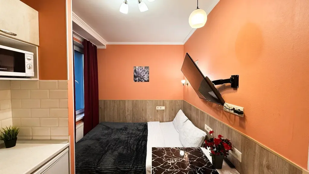 Квартира Квартира Уютная студия в ЖК «Город» — Москва