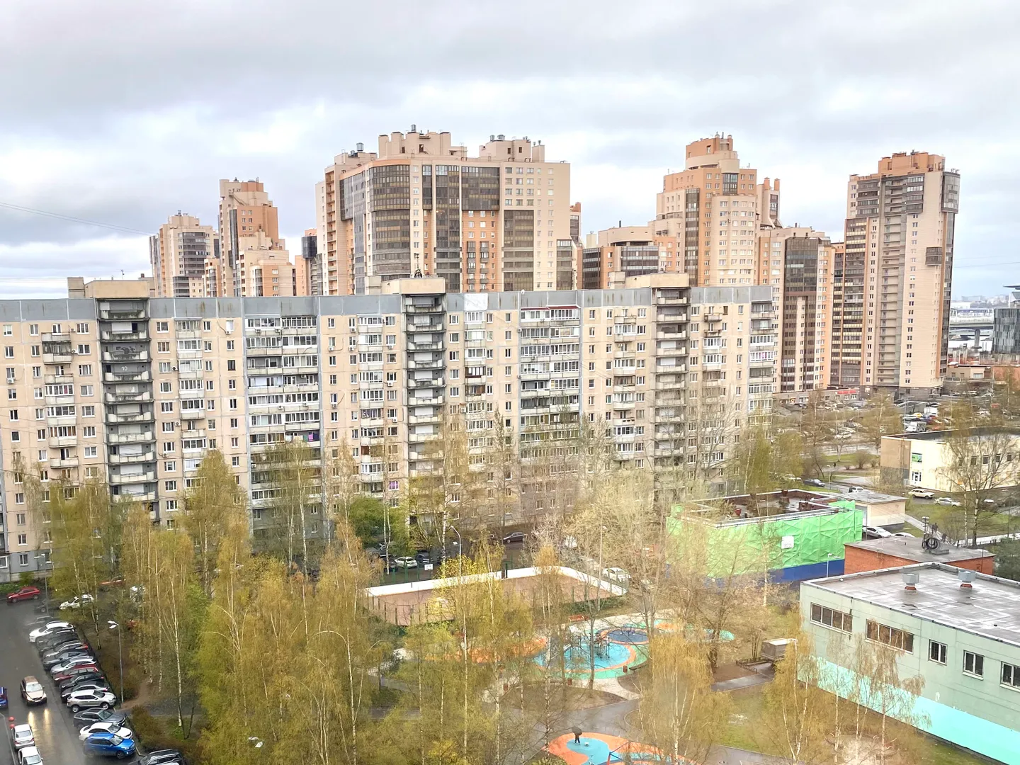 Вид из спальни