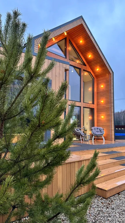 Коттедж Уютный дом с чаном и сауной — Семеновское