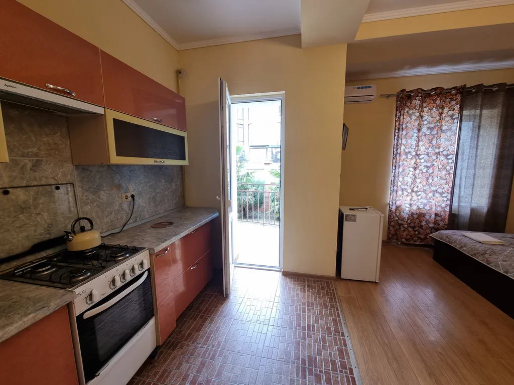 Апартаменты-студио на 1 этаже отдельный вход на 4-х гостей