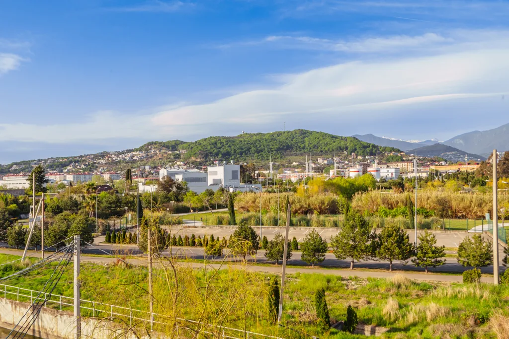 Уютная квaртиpа в Сириусе с пpeкрacным видoм на зeлeнь