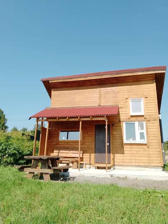 Домики с видом на озеро