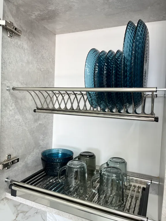 У ресторана! 14-й этаж и с видом на город.