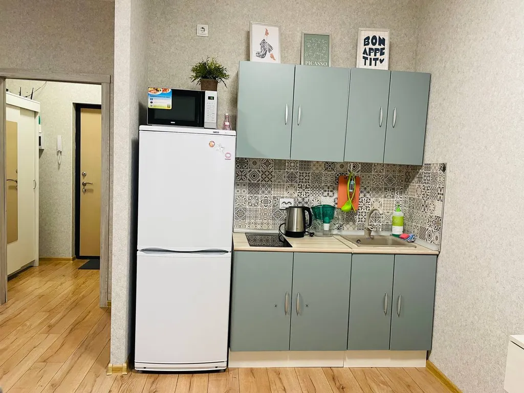 Квартира Квартира Уютная студия для командировочных, пар и пар с детьми — Шушары