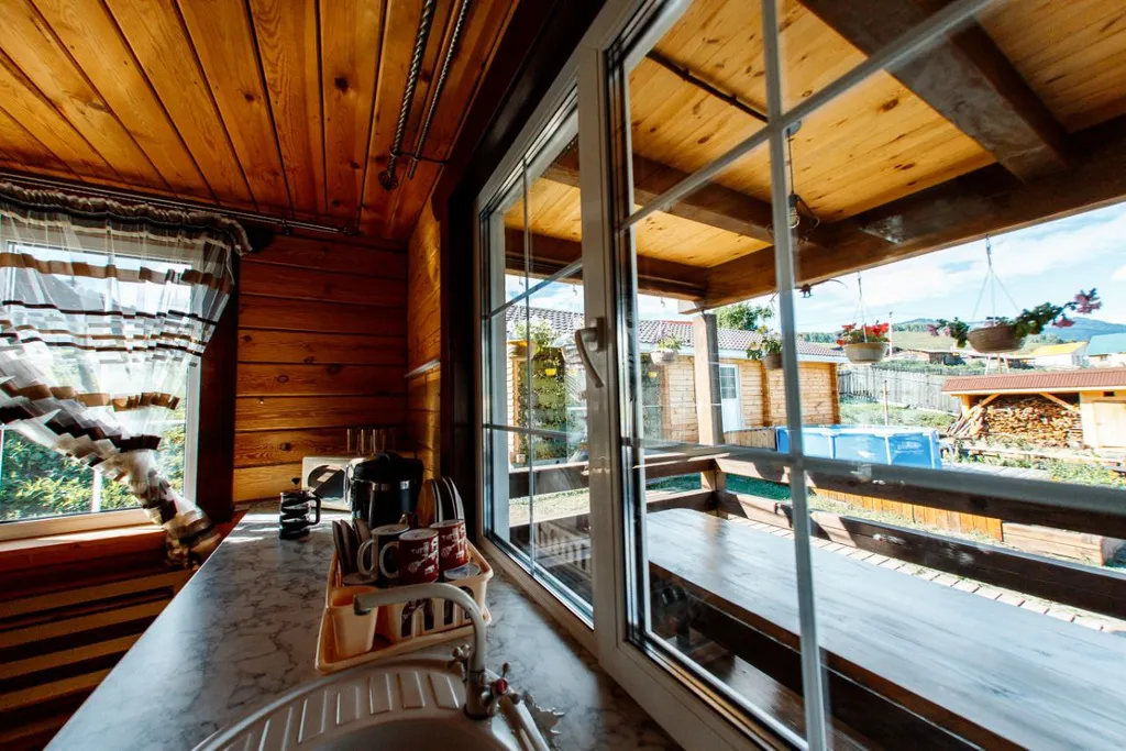 Апартаменты с видом на горы