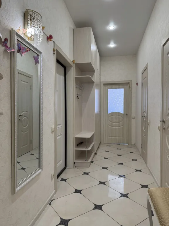 Квартира 1-к квартира с балконом и видом на горы - жк Черноморский — Геленджик