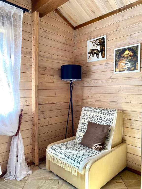 Деревянный домик с русской банькой в Большой Царевщине