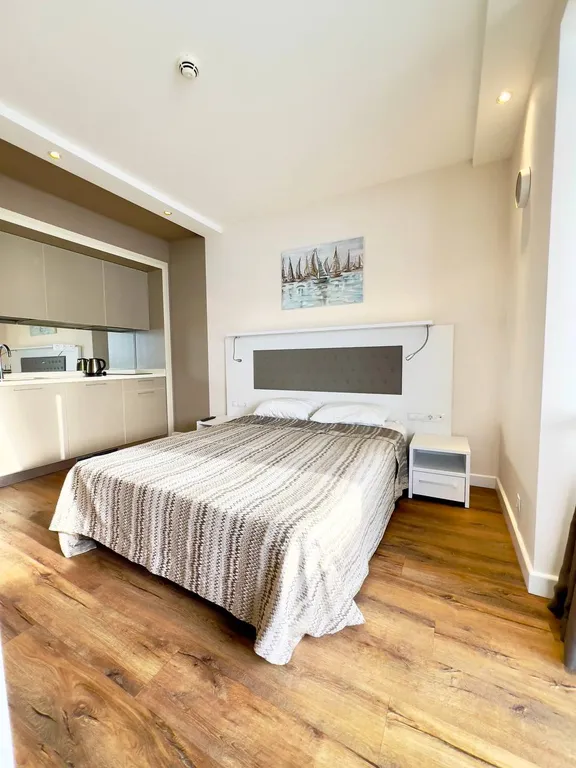 Alliance Palace, вид на закат, море и поющие фонтаны