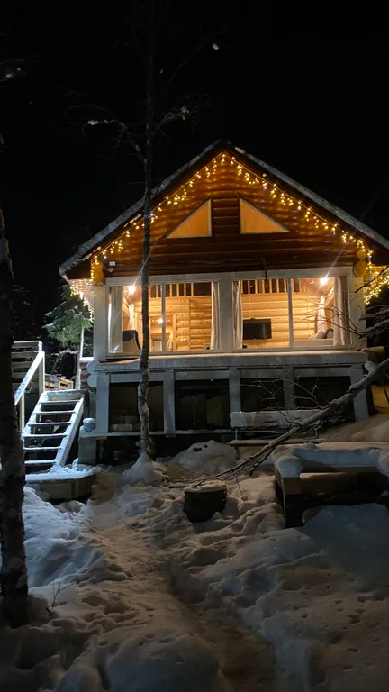 Дом с баней и большим чаном, 7 минут от Мурманска