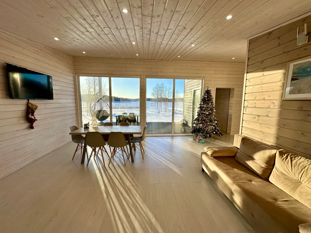 Дом # 1 в карелии с видом на Ладогу