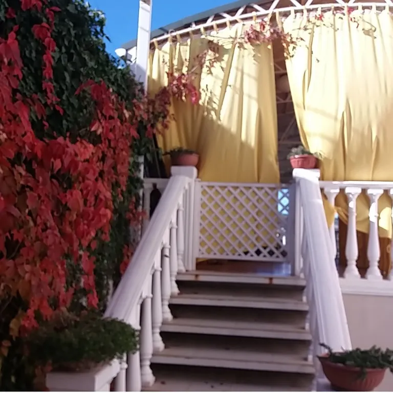 Дом с террасой у моря