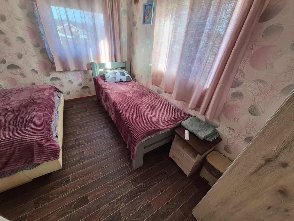 Гостевой уютный дом Соль Севера с баней на берегу залива Ура