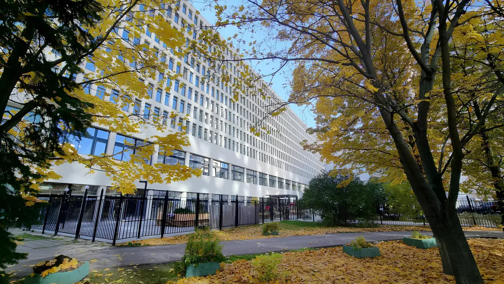 Квартира Квартира Элегантная студия с видом на город с кухней — Москва
