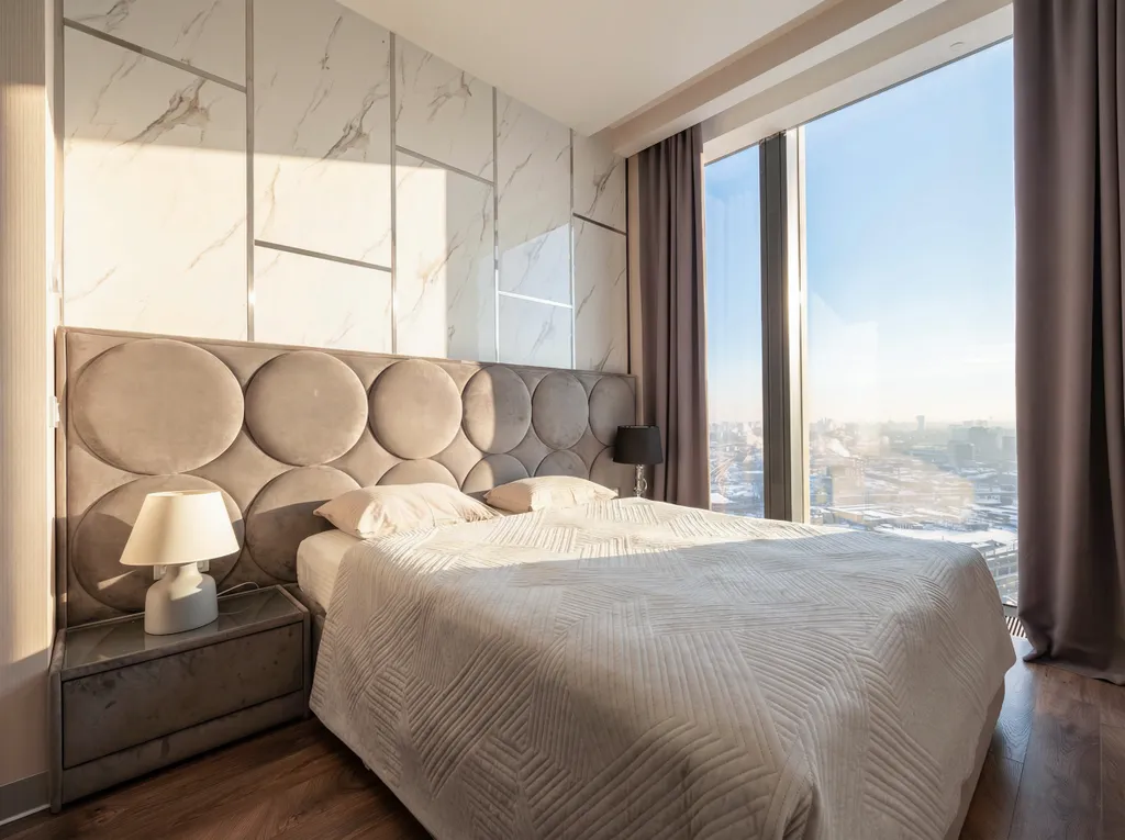 Neva Navi 36 этаж 65 м2. Панорамный вид. Шикарные закаты.