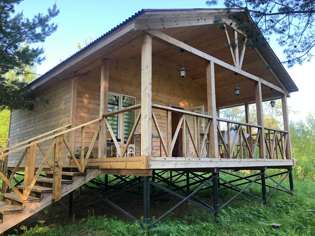 Коттедж Просторная дача рядом с лесом — Первомайское