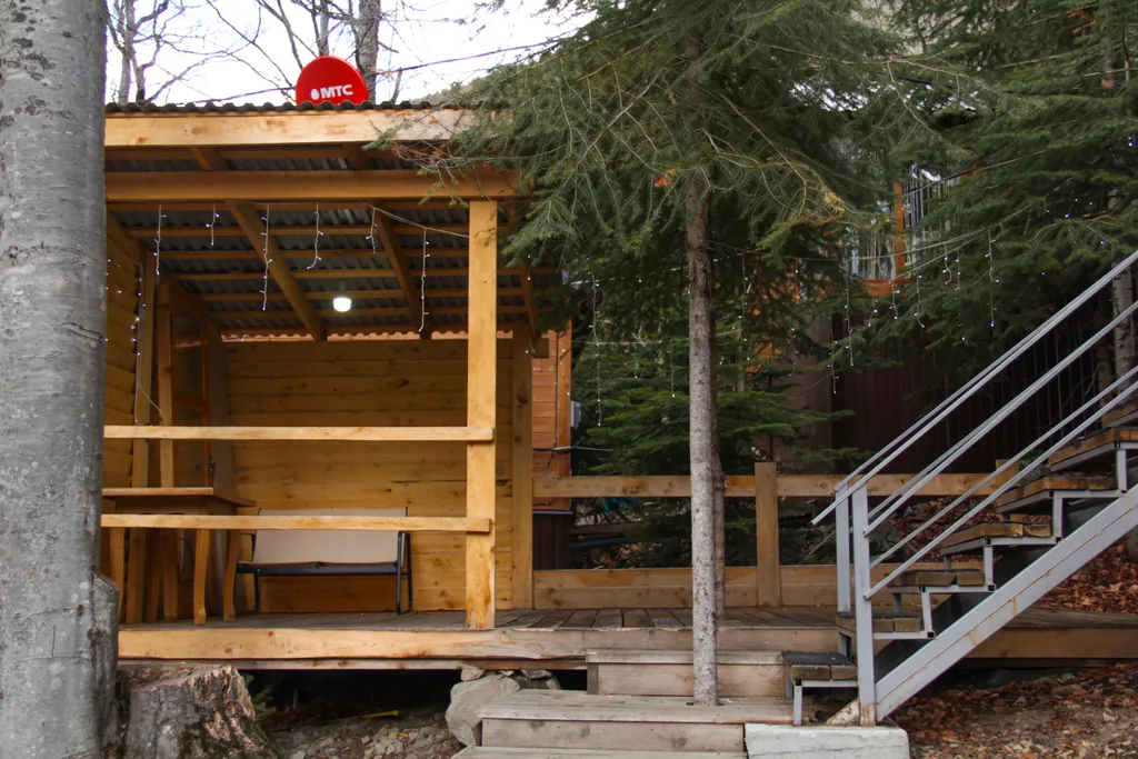 Панорамный домик