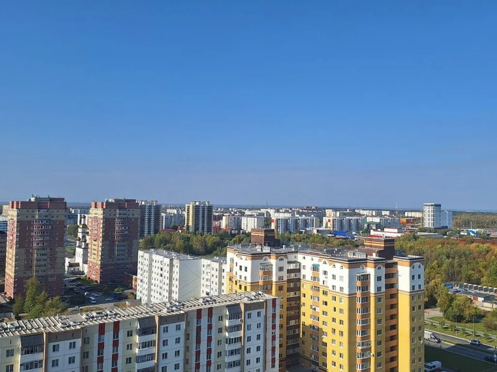 Квартира-студия с отличным видом на весь город