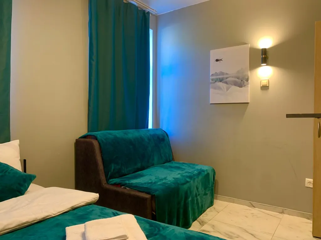 Квартира Квартира Уютная студия в сердце города для четверых — Санкт-Петербург