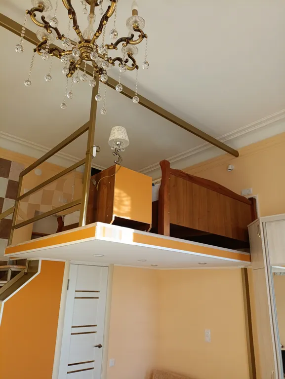 Двухуровневая квартира в центре города с высокими потолками