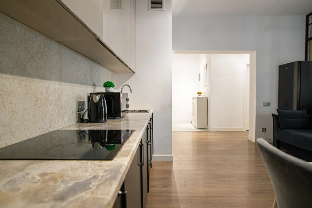 Бизнес-апартаменты с двумя кроватями рядом с ТРЦ MEGA