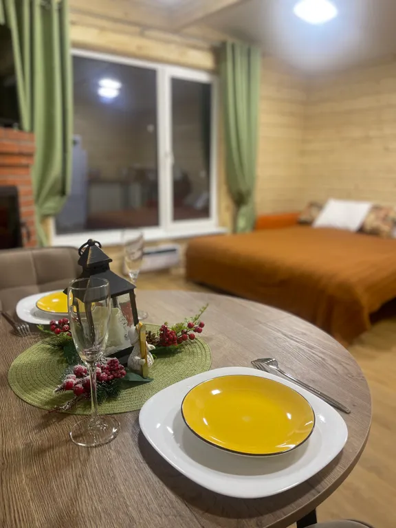 Дом с камином и сауной