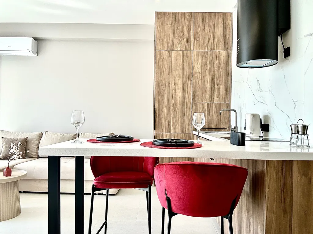 Новый однокомнатный апартамент в Гурзуфе