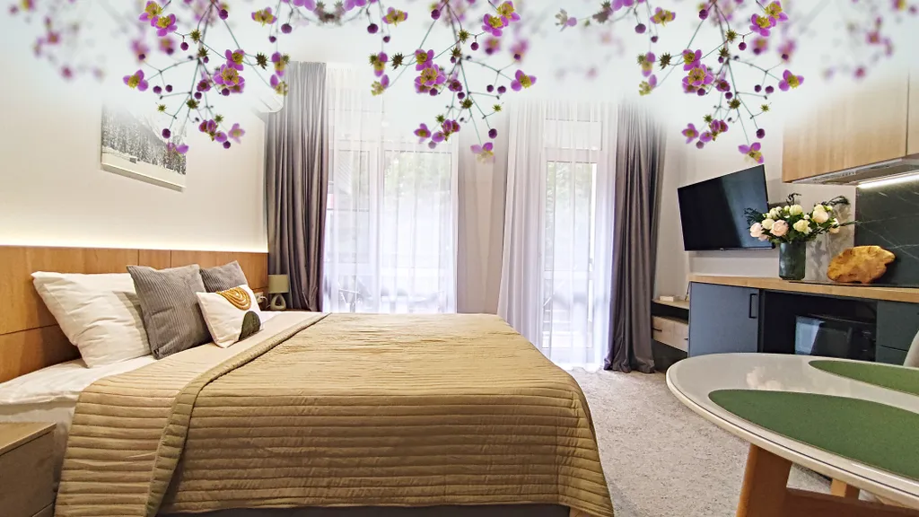 Квартира Студия с балконом вблизи гор — аренда посуточно в Красная Поляна