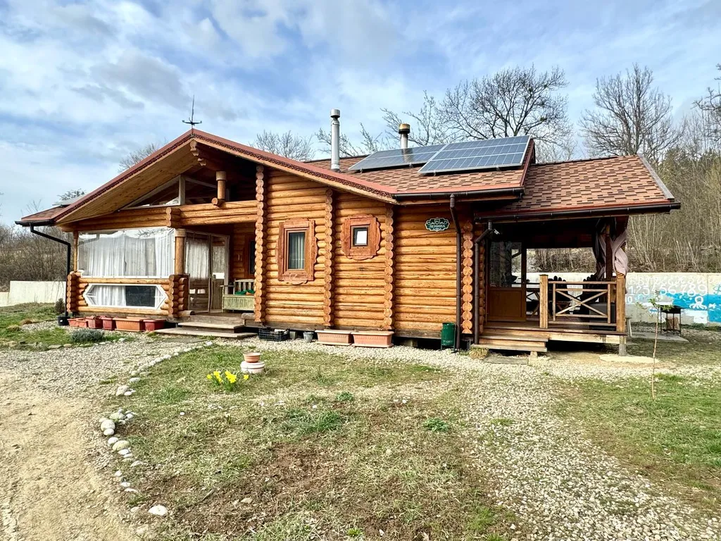 Домик с баней Азазель в лесу