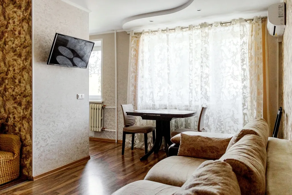 Просторная трёхкомнатная квартира на 4 этаже с балконом