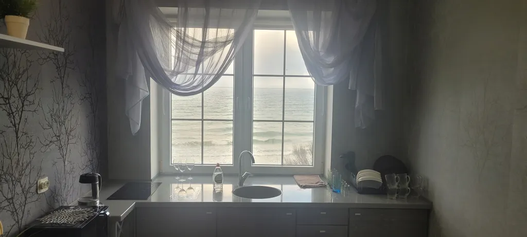 Квартира Квартира Апартамент с видом на море — Зеленоградск