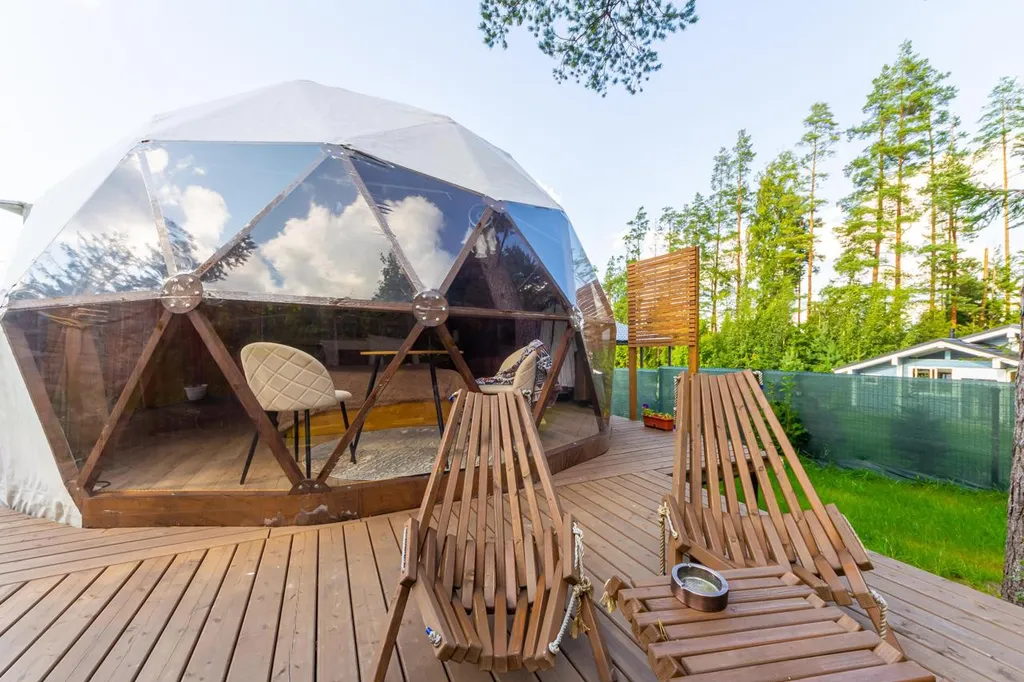 Коттедж Купольный дом Bearloga — Санкт-Петербург