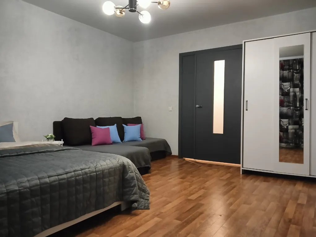 Двухкомнатная квартира на 8 спальных мест, в 15 мин от Краснодара