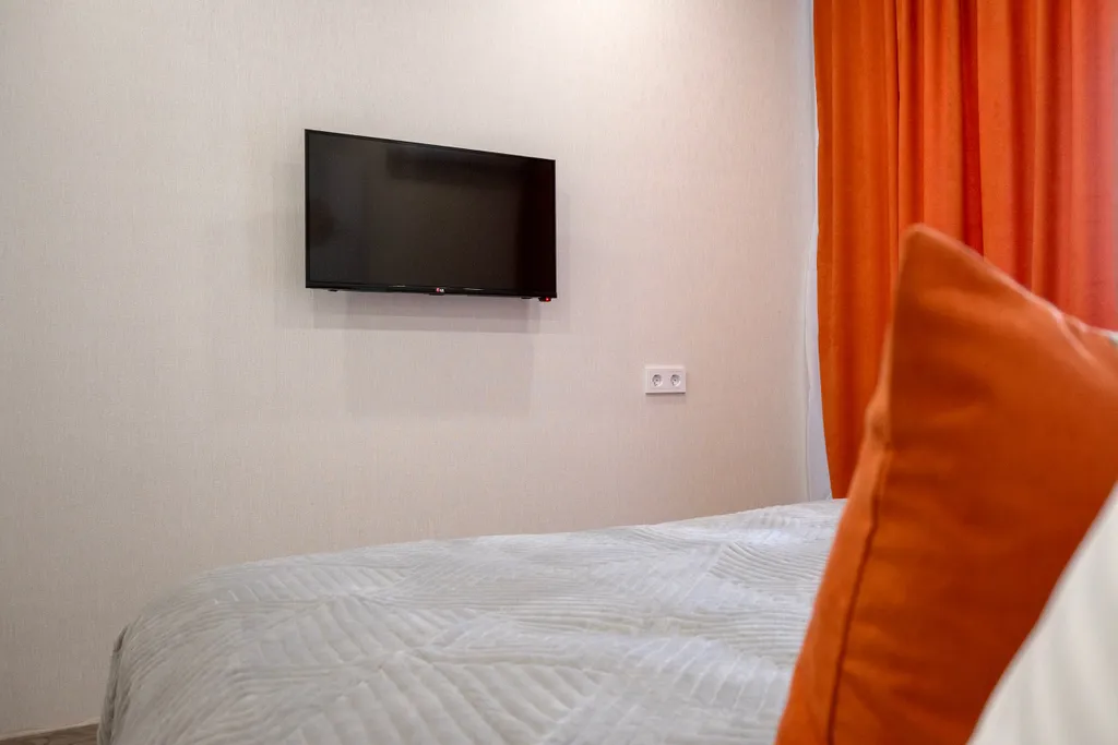 Студия для двух гостей с лоджией